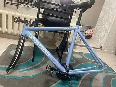 Фреймсет Wood Nymph размер М ЛКП 7/10 у рамы двойной байтинг то есть