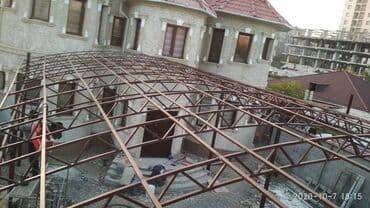 Канцтовары: Фермы Фермы Фермы 

Производство металлических фермы для навеса — 7