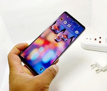 zet fold: Sony Xperia 5, Б/у, 128 ГБ, цвет - Серый, 1 SIM, 2 SIM — 3