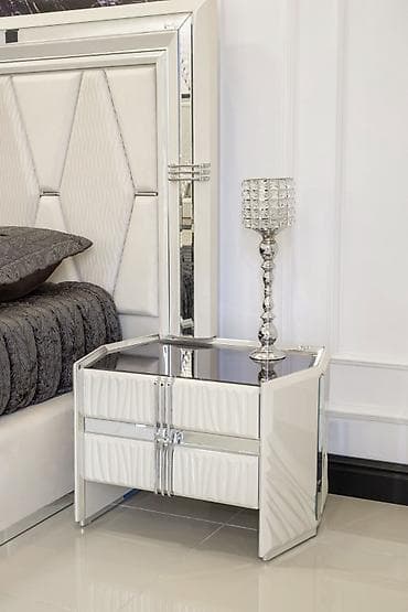 костюм султана: Спальный гарнитур, Турция, МДФ, Бесплатная доставка, цвет - Белый — 5