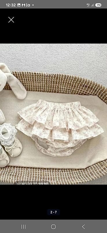 гипюровое боди: Комплект, цвет - Белый — 6