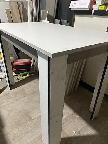 столы для еды: Срочно!!! Дешево продается новый стол ширина 105см глубина 60см — 3