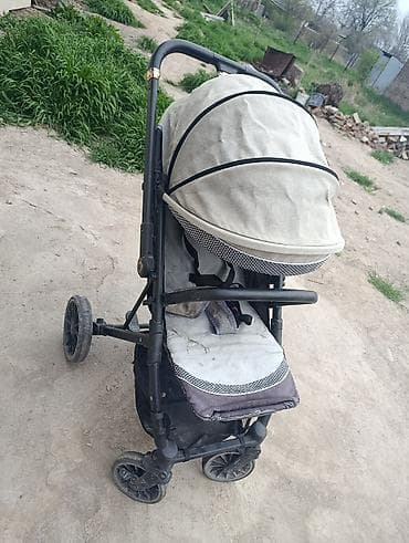 детски коляска: Прогулочная коляска с большой капюшон-«козырьком» и поворотными — 2
