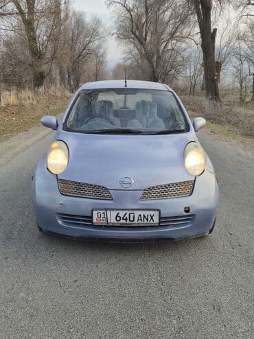 авто в рассрочку с первоначальным взносом: Nissan March: 2003 г., 1.3 л, Автомат, Бензиновая, Хэтчбэк — 1