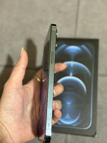 iphone 128: IPhone 12 Pro Max, 256 ГБ, Pacific Blue, Коробка — 5