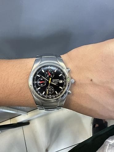 Наручные часы: Orient Chronograph TT09-CO CA - Кварцевый хронограф на браслете из — 3