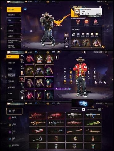 Другие комплектующие: Игровой аккаунт Free Fire - Уровень профиля: 60+ - Регион интерфейса — 1