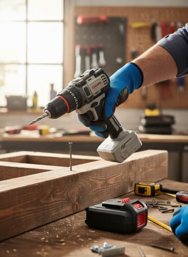 патрон дрель: Аккумуляторная бесщеточная дрель-шуруповерт CROWN в кейсе. Подходит — 1