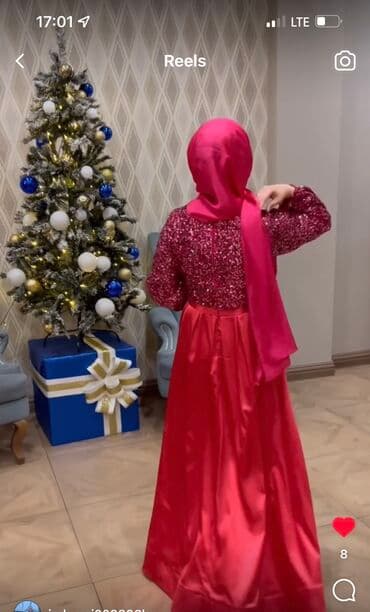 аренда свадебного платья бишкек: Кече көйнөгү, Барпайган модель, 44, 46 (M), Жеңдери: Фонариктер, Мусулман — 4