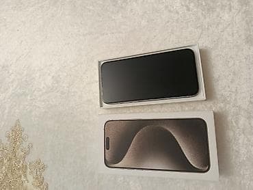 айфон 14: IPhone 15 Pro, цвет Natural Titanium (натуральный титановый) состояние — 3