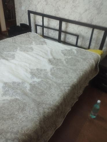 sofa bed: Двуспальная кровать, Б/у, С матрасом, длина - 2 см — 3