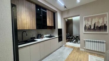 квартиру в аренду бишкек: 3 комнаты, Душевая кабина, Постельное белье, Кондиционер — 4