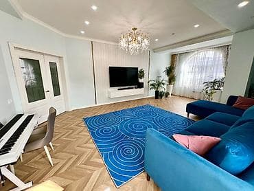 3 бөлмө, 152 м², Элитка, 13 кабат, Дизайнердик ремонт