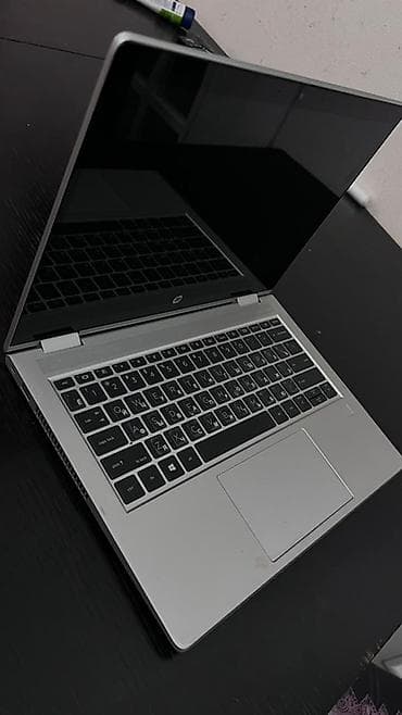 HP ноутбук 14" серебристого цвета - Серия: HP (логотип на крышке и — 3