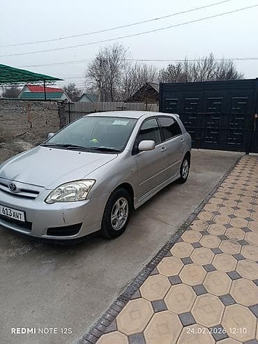 4 5мм: Toyota Allex: 2004 г., 1.5 л, Автомат, Бензин, Хетчбек — 5