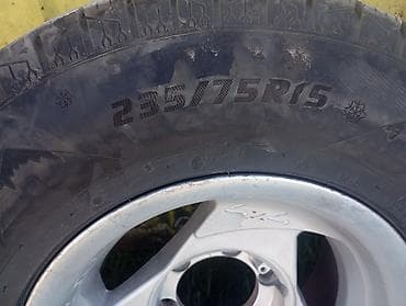 2454519 зима: Колеса в сборе 235 / 75 / R 15, Зима, 1 шт, Внедорожные (АТ/МТ), Литые, отверстий - 6 — 2