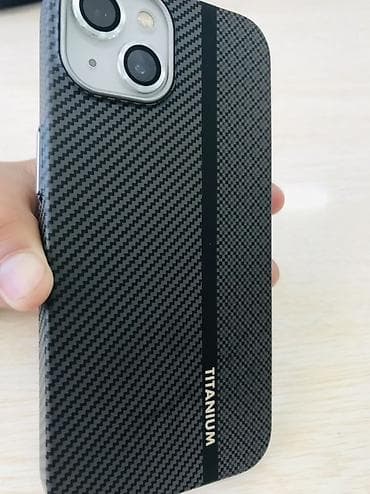 Техника и электроника: IPhone 13, Б/у, 128 ГБ, Белый, Чехол, 82 % — 7