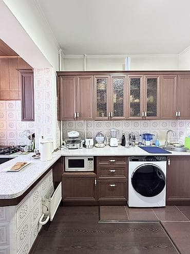 Недвижимость: 3 комнаты, 72 м², Джал мкр (в т.ч. Верхний, Нижний, Средний) 106 серия, 5 этаж, Евроремонт — 4