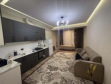 аренда квартир на долгий срок мкр тунгуч: 2 комнаты, Собственник, Без подселения, С мебелью полностью — 6