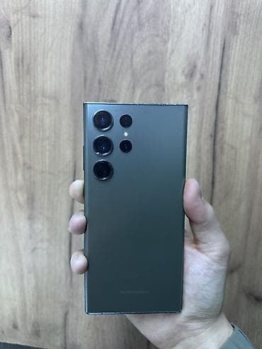 Samsung Galaxy S23 Ultra, Б/у, 256 ГБ, цвет - Зеленый, 1 SIM, eSIM at lalafo.kg Samsung Galaxy S23 Ultra, Б/у, 256 ГБ, цвет - Зеленый, 1 SIM, eSIM