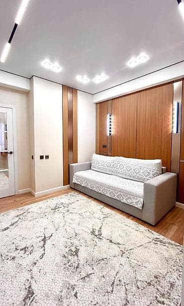 Батирлер: 2 бөлмө, 51 м², Бөкөнбаев/Үметалиев Элитка, 8 кабат, Дизайнердик оңдоо — 5