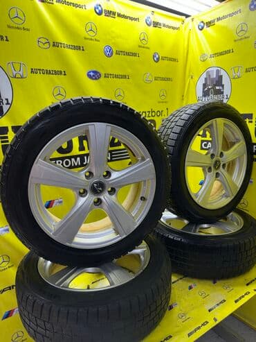 Колеса в сборе R 17, Б/у, Комплект, Литые, отверстий - 5 at lalafo.kg Колеса в сборе R 17, Б/у, Комплект, Литые, отверстий - 5