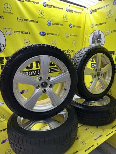 запчасть нексия 2: Дөңгөлөктөр монтажда R 17, Колдонулган, Комплект, Куйма, тешиктери - 5 — 1