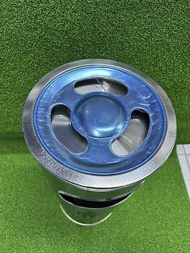 Үй жана бакча: Уличная/интерьерная урна из нержавеющей стали с пепельницей - — 3