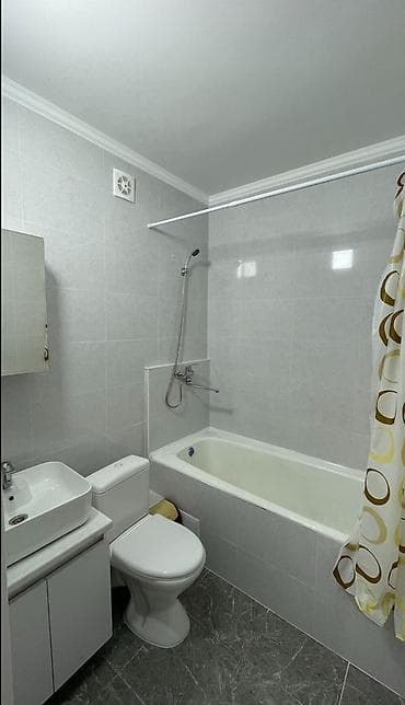 раззаков: 1 бөлмө, 35 м², 106-серия, 9 кабат, Евроремонт — 4