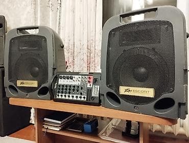 Усилители звука: Продаю профессиональную аппаратуру: активный микшер Yamaha stagepas — 3