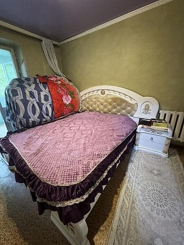 Гарнитур для спальни в классическом стиле Состав: - Двуспальная at lalafo.kg Гарнитур для спальни в классическом стиле Состав: - Двуспальная