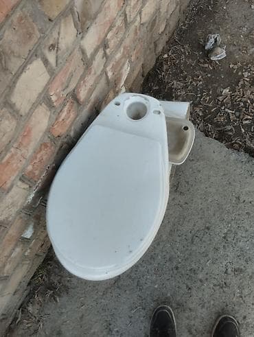 для крыши: Унитаз Напольный, Материал: Фарфор — 5