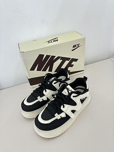 netta s: Кроссовки NKTE, черно-белые, в фирменной коробке. - Современный — 1
