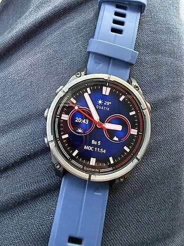 Garmin Quatix — мультиспортивные смарт‑часы с морским уклоном at lalafo.kg Garmin Quatix — мультиспортивные смарт‑часы с морским уклоном