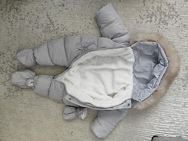 Школьная форма: Теплый зимний комбинезон для малышей, размер 74-80 состояние хорошее — 1