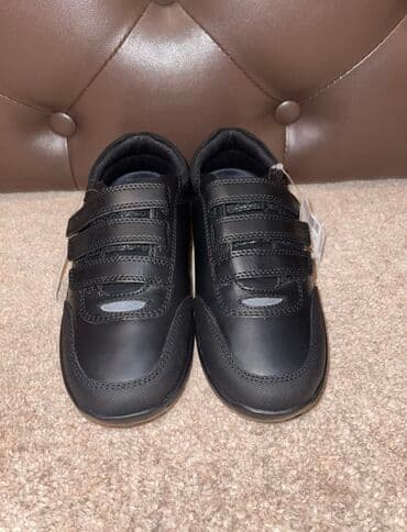 распродажа обуви из натуральной кожи: Next детская кожаная обувь Новая Чёрные кожаные туфли airflow. 33р — 6