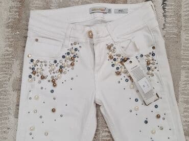 Джинсы: Джинсы, Прямые, S — 3