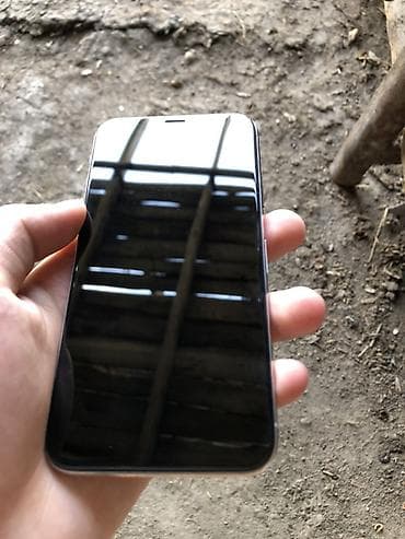 IPhone X, Б/у, 64 ГБ, Серебристый, 89 %