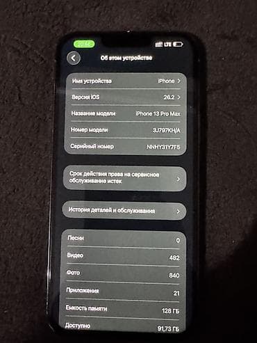 айфон 13 про мах 128: IPhone 13 Pro Max, 128 ГБ, Графит, Кабель — 2