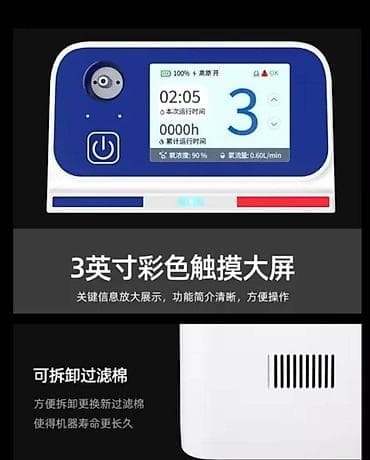 Бахилы: Портативный кислородный концентратор SANTAFELL. Продаётся портативный — 4