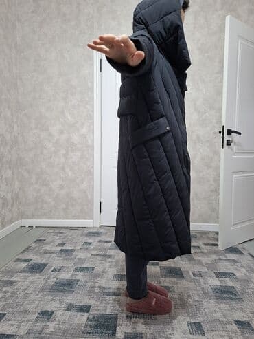 продаю в связи с переездом: Пуховик, Узун модель, Кабып тигилген, M — 5