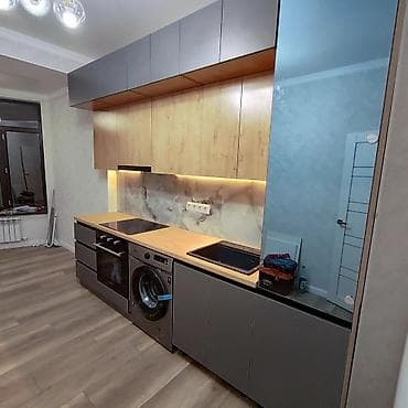 гарда: Кухонный гарнитур, цвет - Серый, МДФ — 1