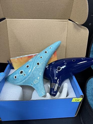 чехли: Окарина, (флейта) в тональности AC (до мажор) 12 тональных отверстий — 1