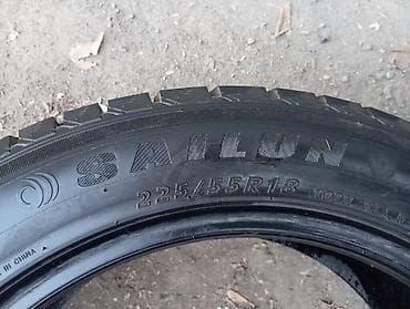 unil opal: Шины 225 / 55 / R 18, Зима, Б/у, Комплект, Легковые, Китай, Sailun — 2
