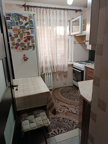 бишкеке 3комнатный квартиру: 3 комнаты, 52 м², 104 серия, 1 этаж, Евроремонт — 5