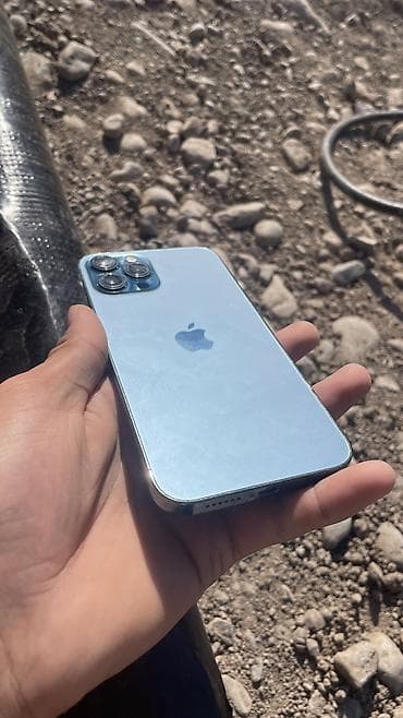 тру: IPhone 12 Pro Max, Б/у, 128 ГБ, Pacific Blue, 79 % — 2