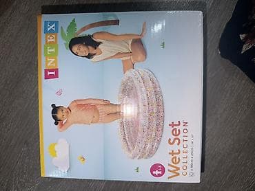 Надувной детский бассейн Intex Wet Set Collection. - Диаметр