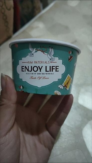 стаканчик мороженое: Бумажные стаканчики/чашки для десертов Enjoy Life. - Формат — 2