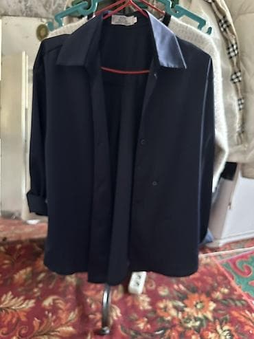 Кофты, свитеры: Блузка, Классическая модель, Однотонный — 2