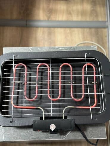 шашлык на: В наличии Электрический гриль !!!!! Мощность: 2000 Вт обеспечивает — 4